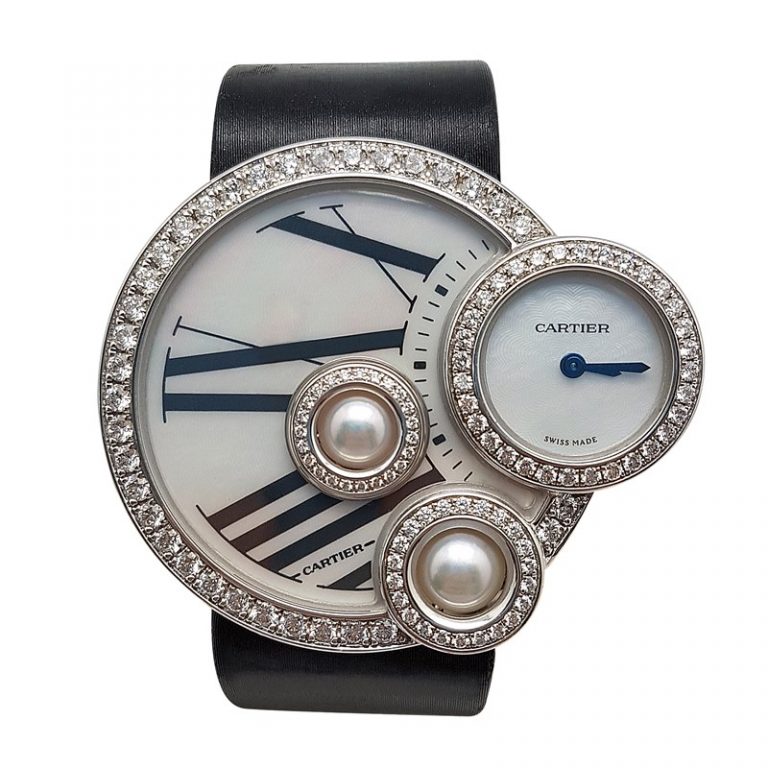 Cartier Perles De Cartier Diamond Watch