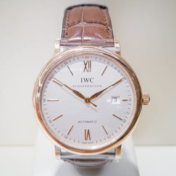 IWC Portofino Leather Watch