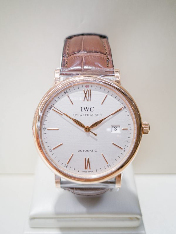 IWC Portofino Leather Watch