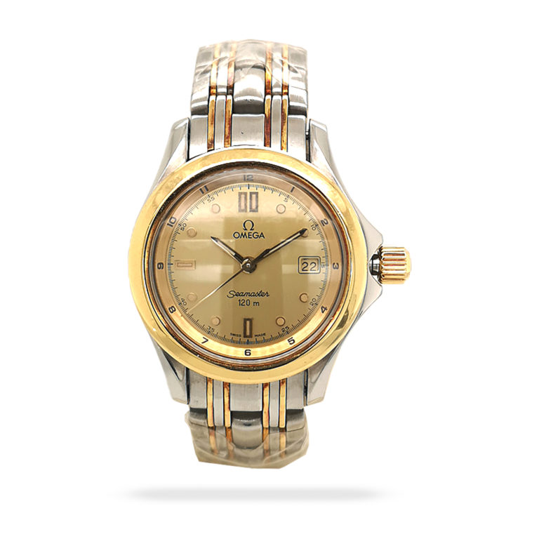 Omega Seamaster Chronometer Gold St.Steel Vintage Watch