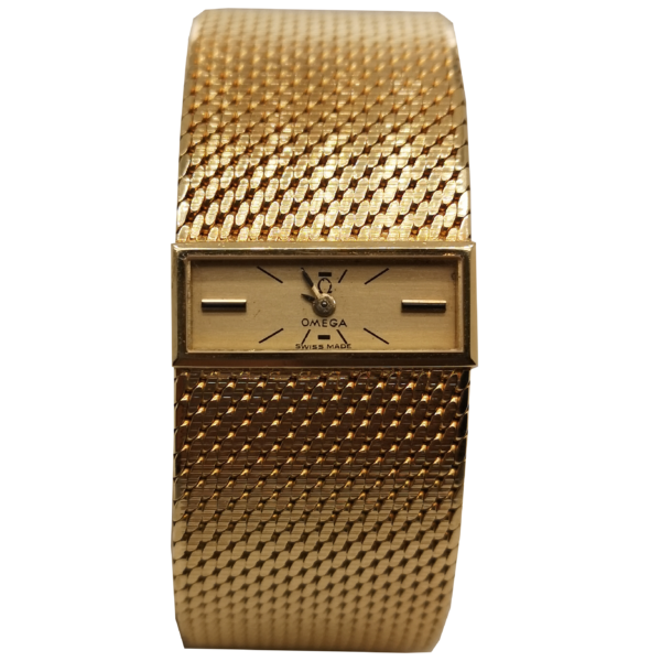 Omega Lady 18K Gold Watch
