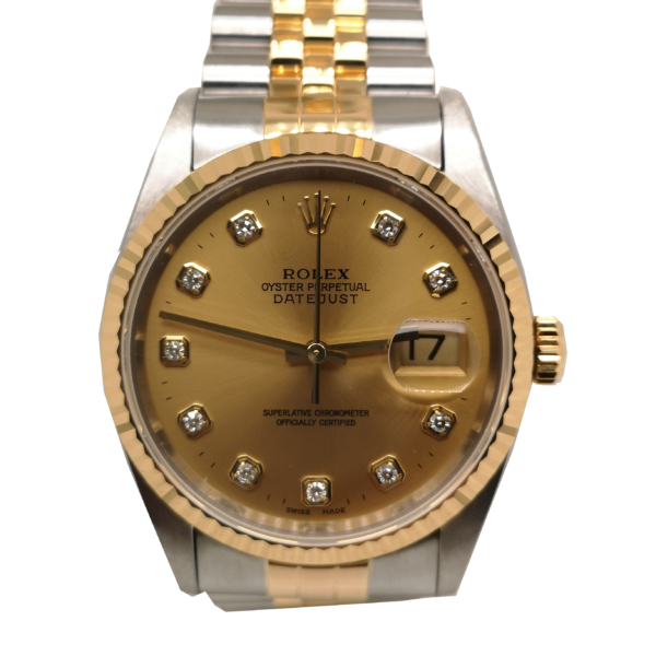 pre-owned rolex singapore - Rolex Datejust Diamond 16233 Watch