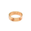 18K Rose Gold "Cartier Love" Ring