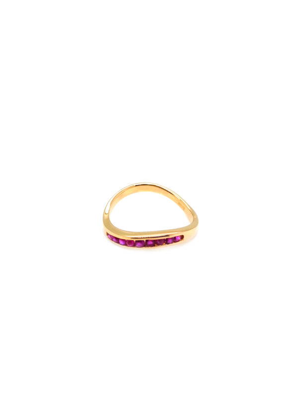 20K Yellow Gold Ruby Ring