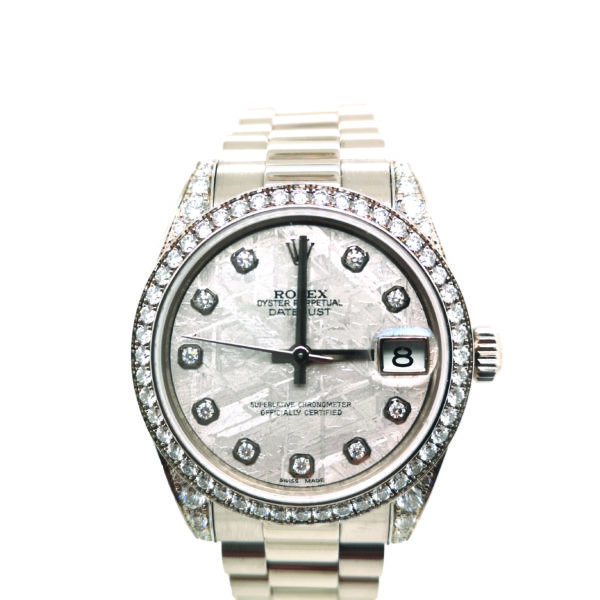 Rolex Datejust Meteorite 18K White Gold 178159 Watch