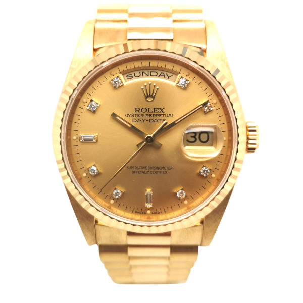 Rolex Day-Date Diamond 18238 Watch