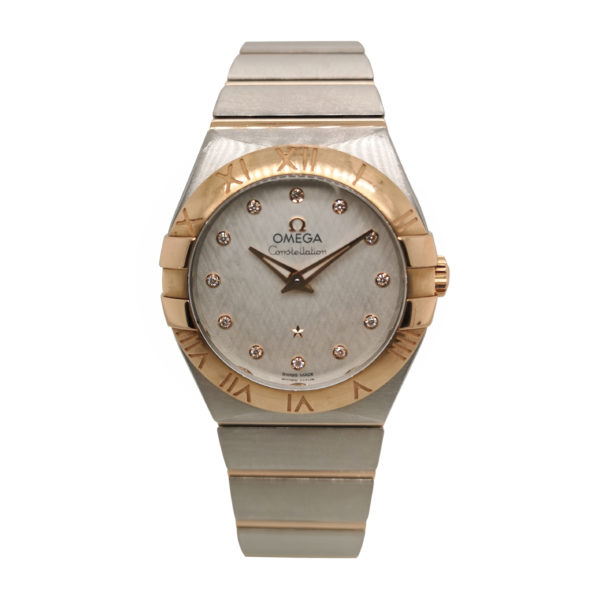 Omega Constellation Diamond Quartz Watch