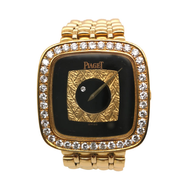 Piaget Vintage Diamond 18K Yellow Gold Watch